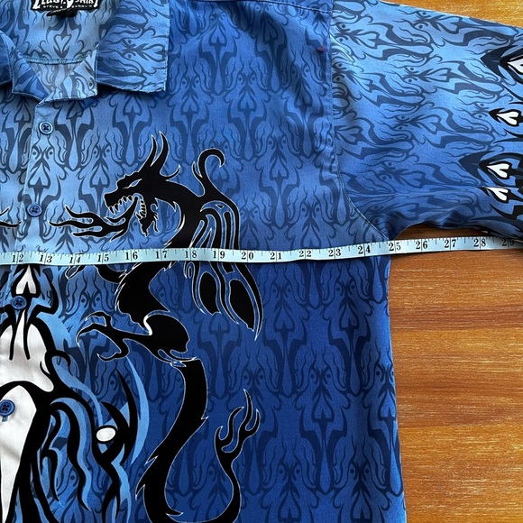 Steve & Barry's men’s vintage Dragon Club Shirt Loungewear XL Y2K - Picture 5 of 6